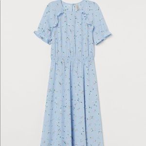 H&M Ruffle-Trimmed Dress